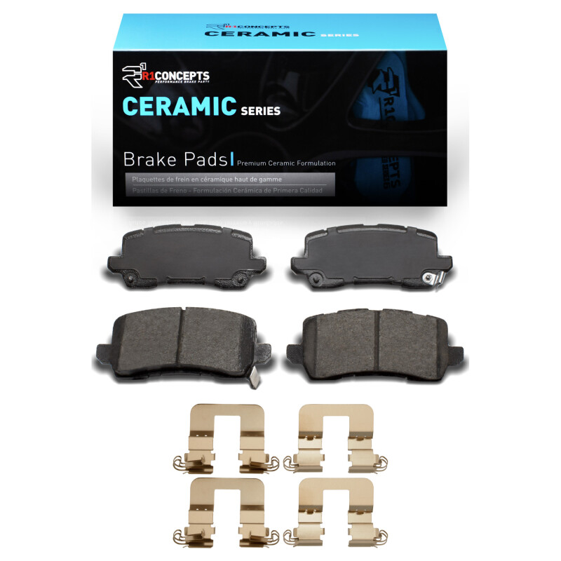 Acura RLX Brake Pads - Rear - R1 Concepts - Ceramic - `14-`20